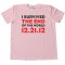 I Survived The End Of The World 12.21.12 - Mayan Apocalypse - Tee Shirt